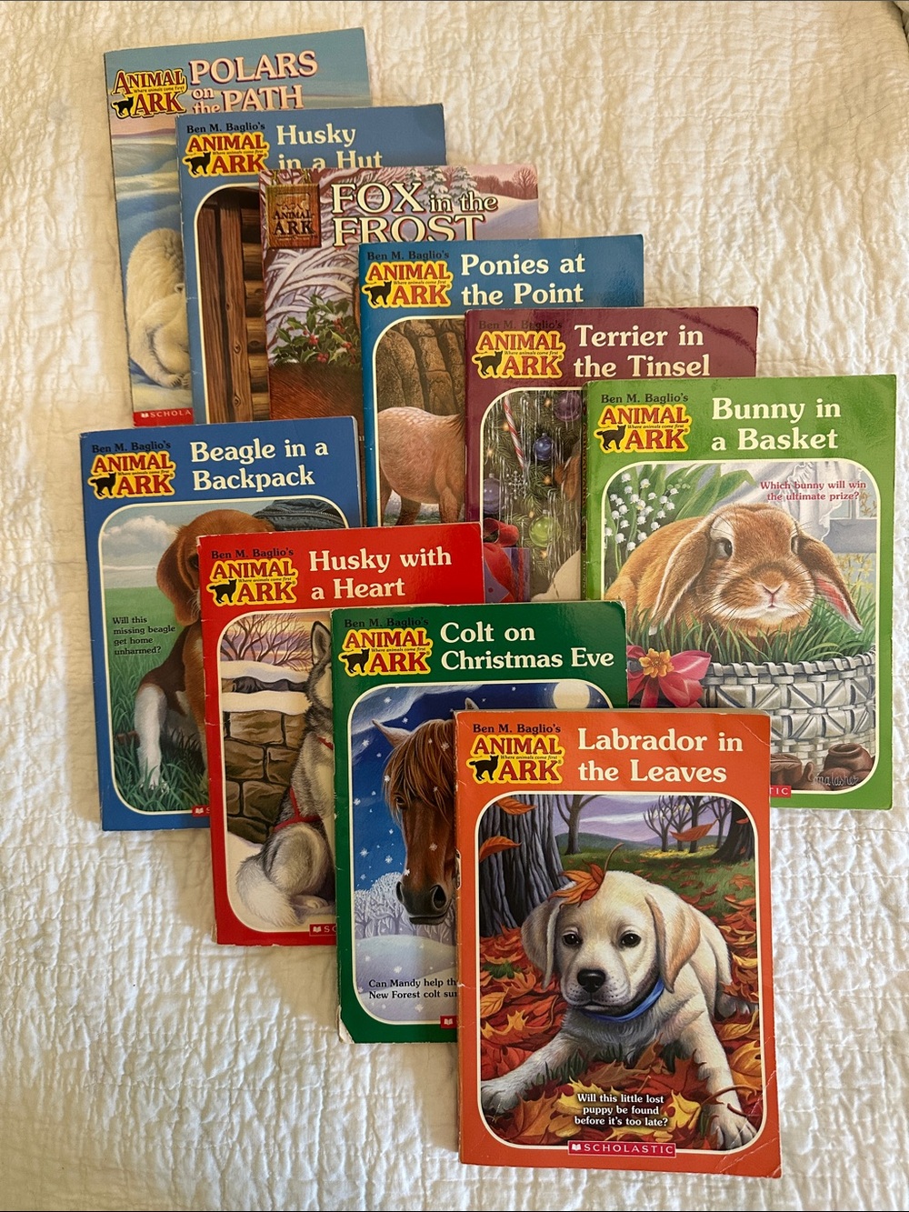 Lot of 10 Animal Ark Books